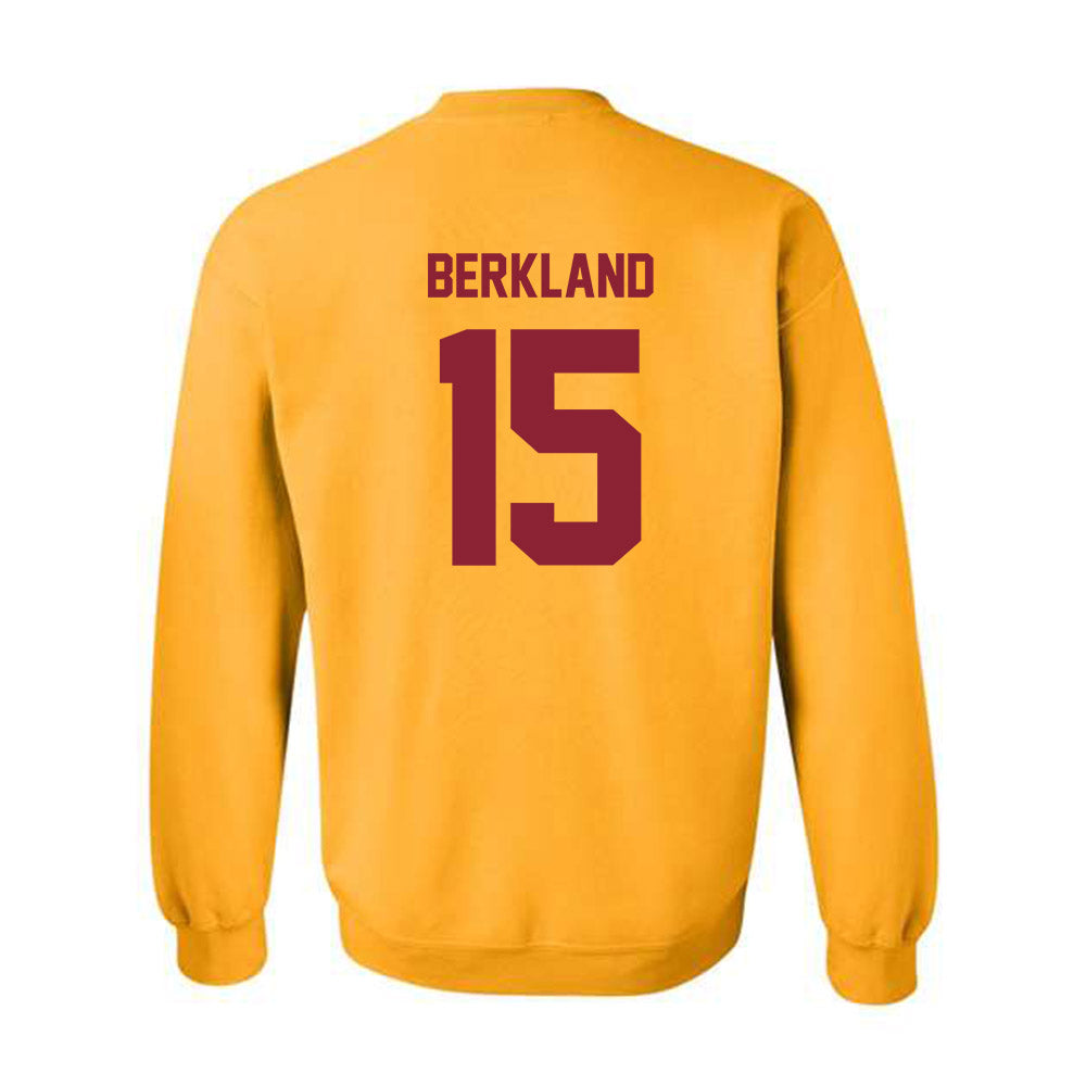 Minnesota - NCAA Baseball : Drew Berkland - Classic Shersey Crewneck Sweatshirt-1