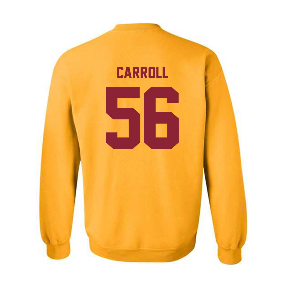 Minnesota - NCAA Football : Brett Carroll - Classic Shersey Crewneck Sweatshirt-1