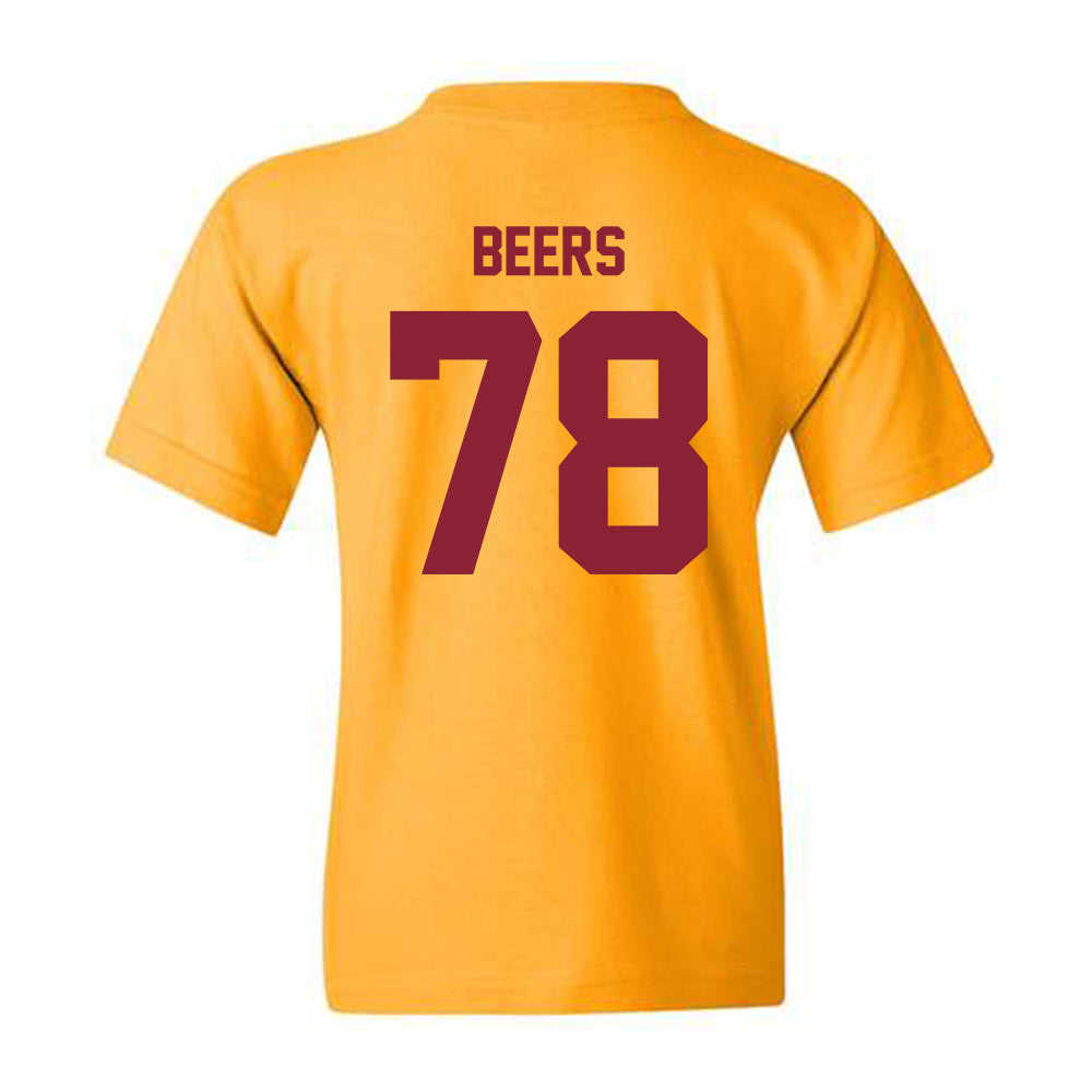 Minnesota - NCAA Football : Ashton Beers - Classic Shersey Youth T-Shirt