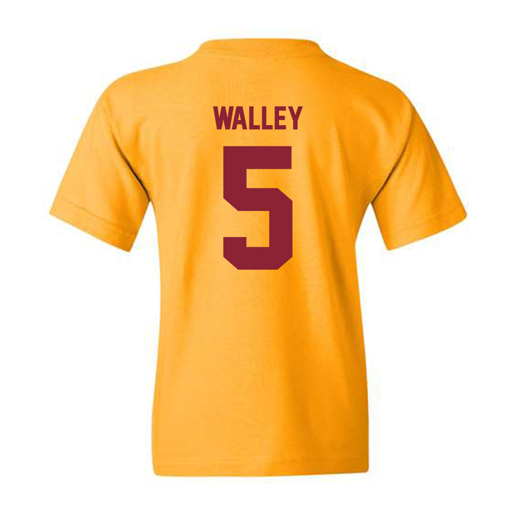 Minnesota - NCAA Football : Justin Walley - Classic Shersey Youth T-Shirt