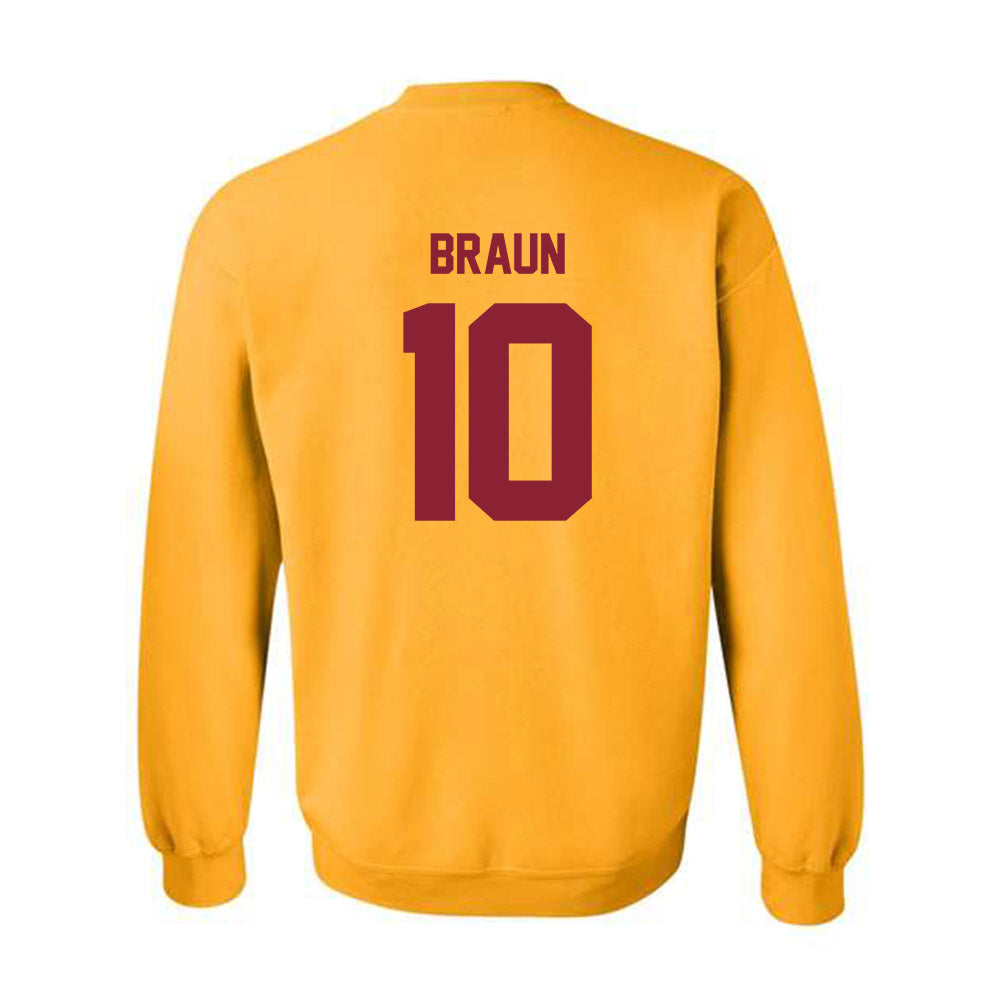 Minnesota - NCAA Women's Basketball : Mara Braun - Classic Shersey Crewneck Sweatshirt-1