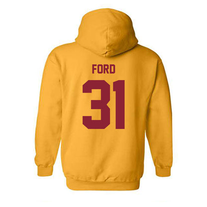Minnesota - NCAA Football : Xavier Ford - Classic Shersey Hooded Sweatshirt-1