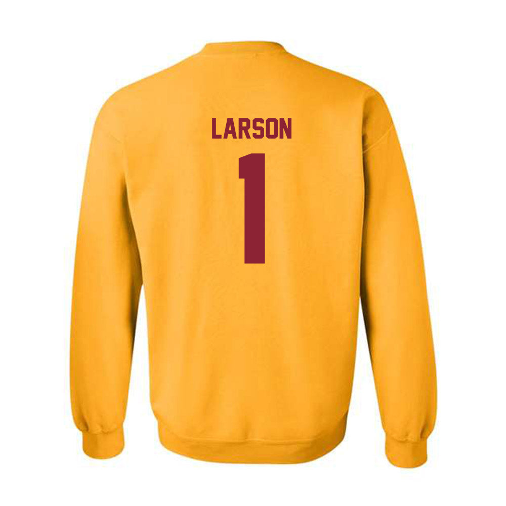 Minnesota - NCAA Baseball : Jake Larson - Classic Shersey Crewneck Sweatshirt-1