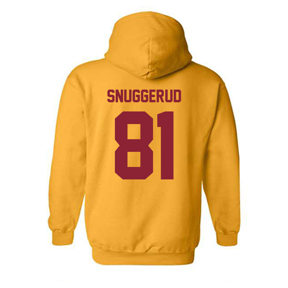 Minnesota - NCAA Men's Ice Hockey : Jimmy Snuggerud - Classic Shersey Hooded Sweatshirt