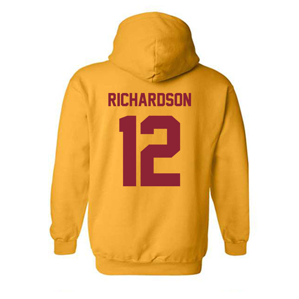 Minnesota - NCAA Softball : Macy Richardson - Classic Shersey Hooded Sweatshirt-1