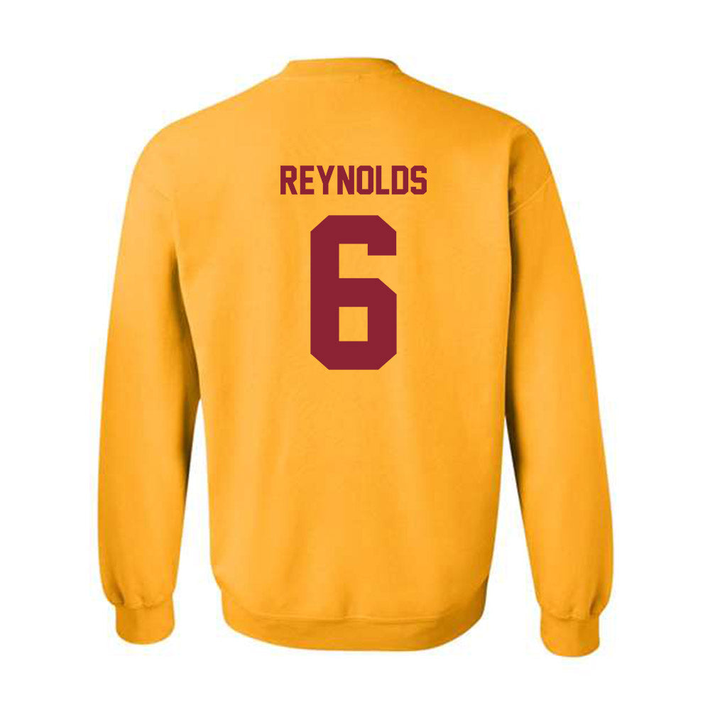 Minnesota - NCAA Men's Basketball : Langston Reynolds - Classic Shersey Crewneck Sweatshirt-1