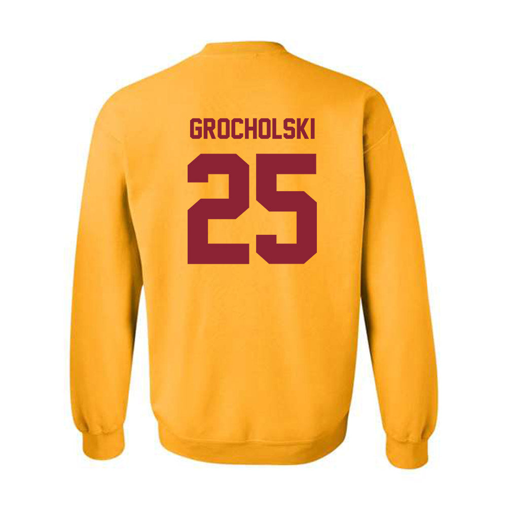 Minnesota - NCAA Women's Basketball : Grace Grocholski - Classic Shersey Crewneck Sweatshirt-1
