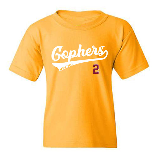 Minnesota - NCAA Men's Basketball : Grayson Grove - Classic Shersey Youth T-Shirt-0