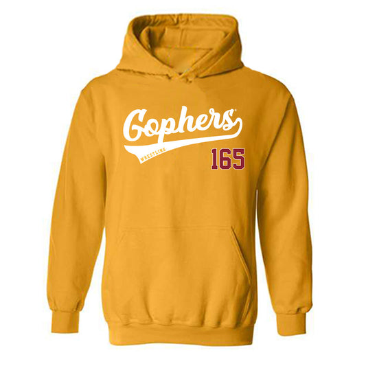 Minnesota - NCAA Wrestling : Andrew Sparks - Classic Shersey Hooded Sweatshirt-0