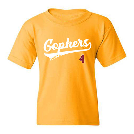 Minnesota - NCAA Men's Basketball : Nehemiah Turner - Classic Shersey Youth T-Shirt-0