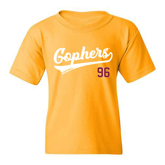 Minnesota - NCAA Football : Abu Tarawallie - Classic Shersey Youth T-Shirt-0