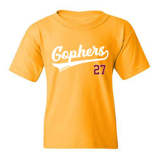 Minnesota - NCAA Football : Simon Seidl - Classic Shersey Youth T-Shirt-0