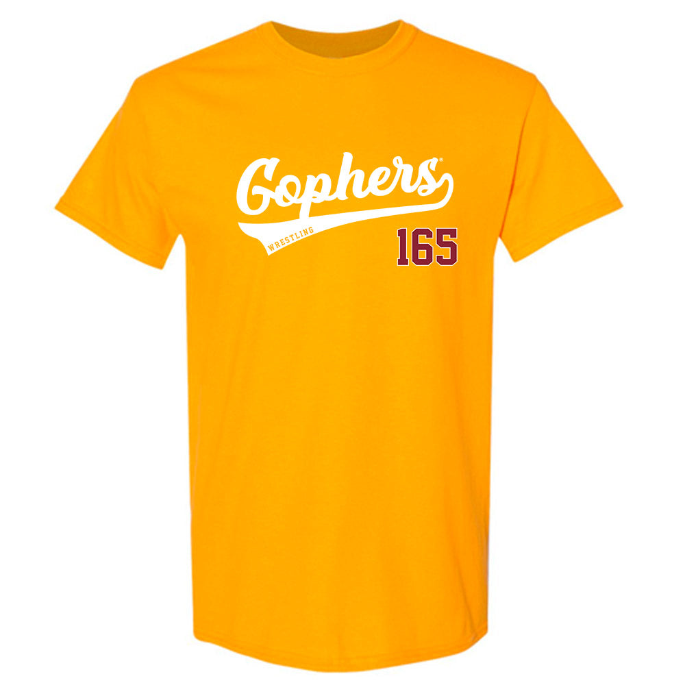 Minnesota - NCAA Wrestling : Andrew Sparks - Classic Shersey T-Shirt-0