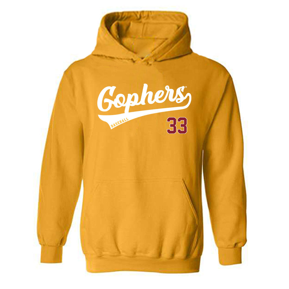 Minnesota - NCAA Baseball : Joe Sperry - Classic Shersey Hooded Sweatshirt-0
