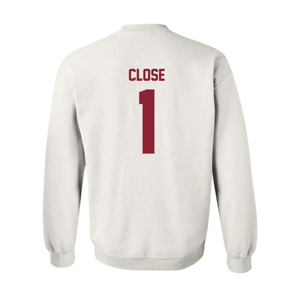 Minnesota - NCAA Men's Ice Hockey : Justen Close - Classic Shersey Crewneck Sweatshirt