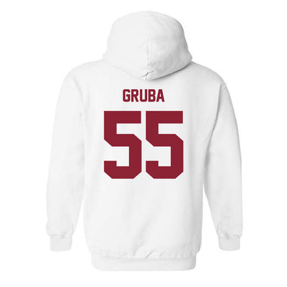 Minnesota - NCAA Men's Ice Hockey : Leo Gruba - Classic Shersey Hooded Sweatshirt-1
