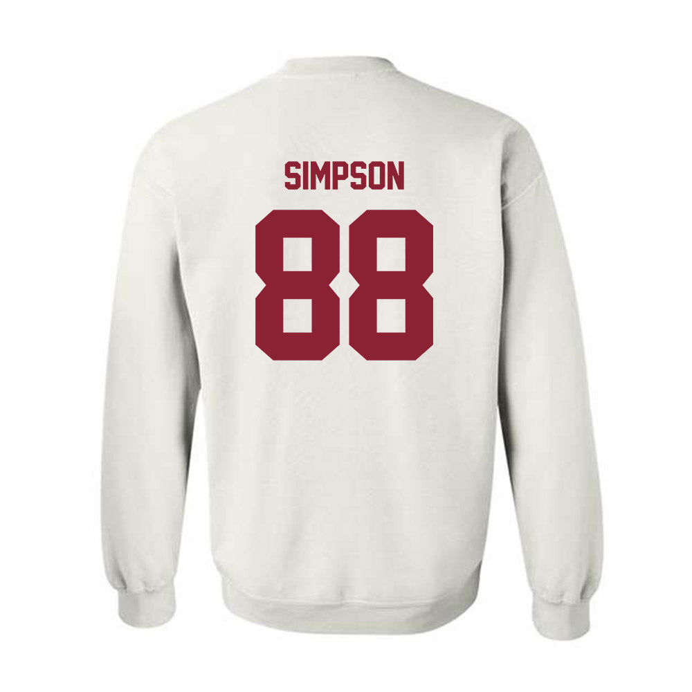 Minnesota - NCAA Football : Jacob Simpson - Classic Shersey Crewneck Sweatshirt-1