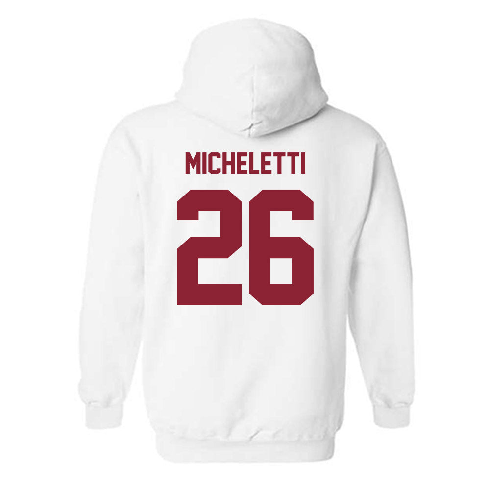 Minnesota - NCAA Men's Ice Hockey : Pat Micheletti - Classic Shersey Hooded Sweatshirt