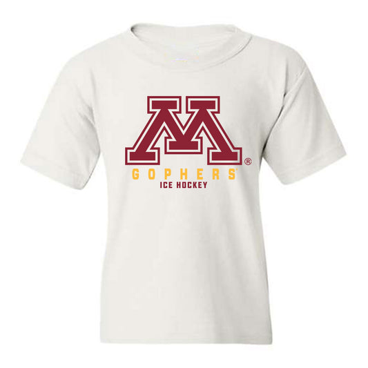 Minnesota - NCAA Men's Ice Hockey : Justen Close - Classic Shersey Youth T-Shirt