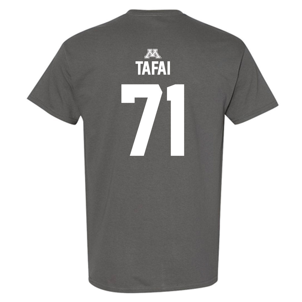 Minnesota - NCAA Football : Kahlee Tafai - Classic Shersey T-Shirt-1