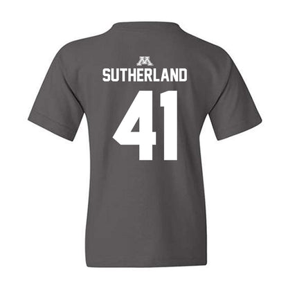 Minnesota - NCAA Baseball : Charlie Sutherland - Classic Shersey Youth T-Shirt-1