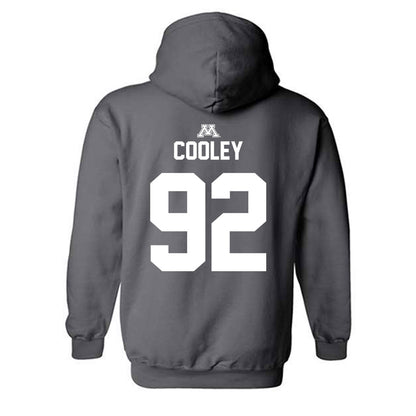 Minnesota - NCAA Men's Ice Hockey : Logan Cooley - Classic Shersey Hooded Sweatshirt