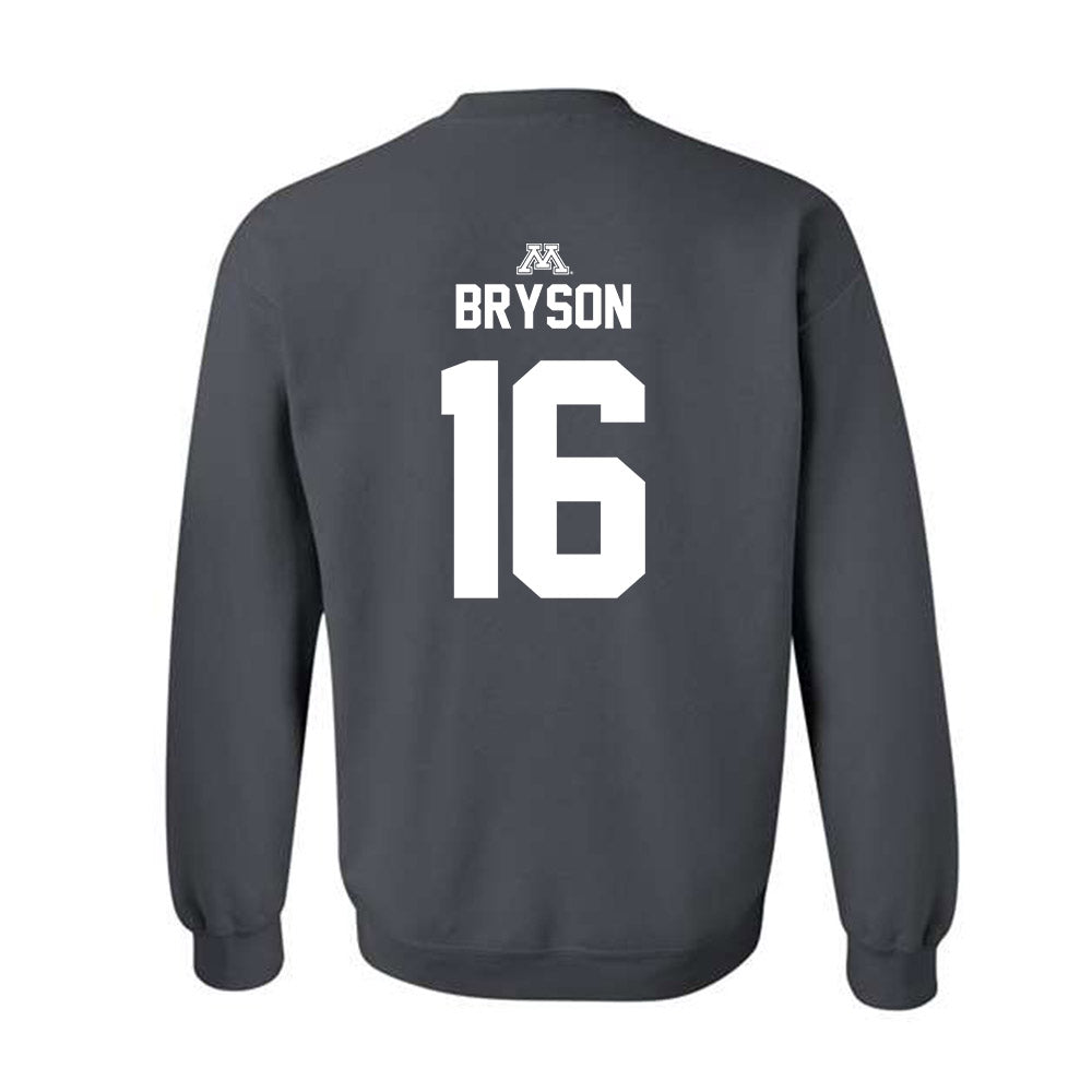 Minnesota - NCAA Football : Coleman Bryson - Classic Shersey Crewneck Sweatshirt