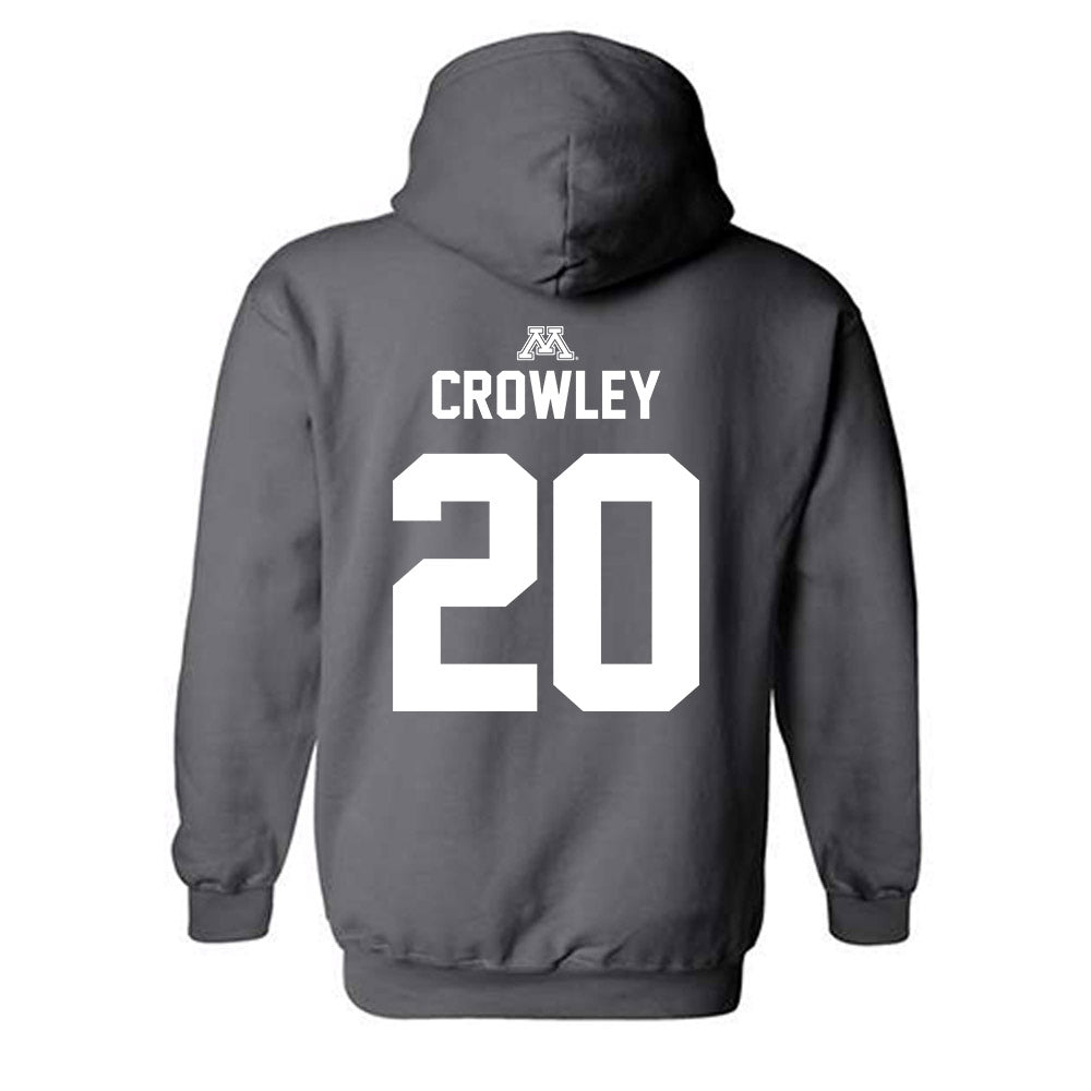 Minnesota - NCAA Men's Ice Hockey : Mike Crowley - Classic Shersey Hooded Sweatshirt