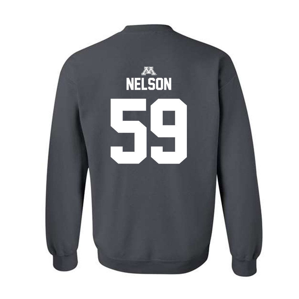 Minnesota - NCAA Football : Tony Nelson - Classic Shersey Crewneck Sweatshirt