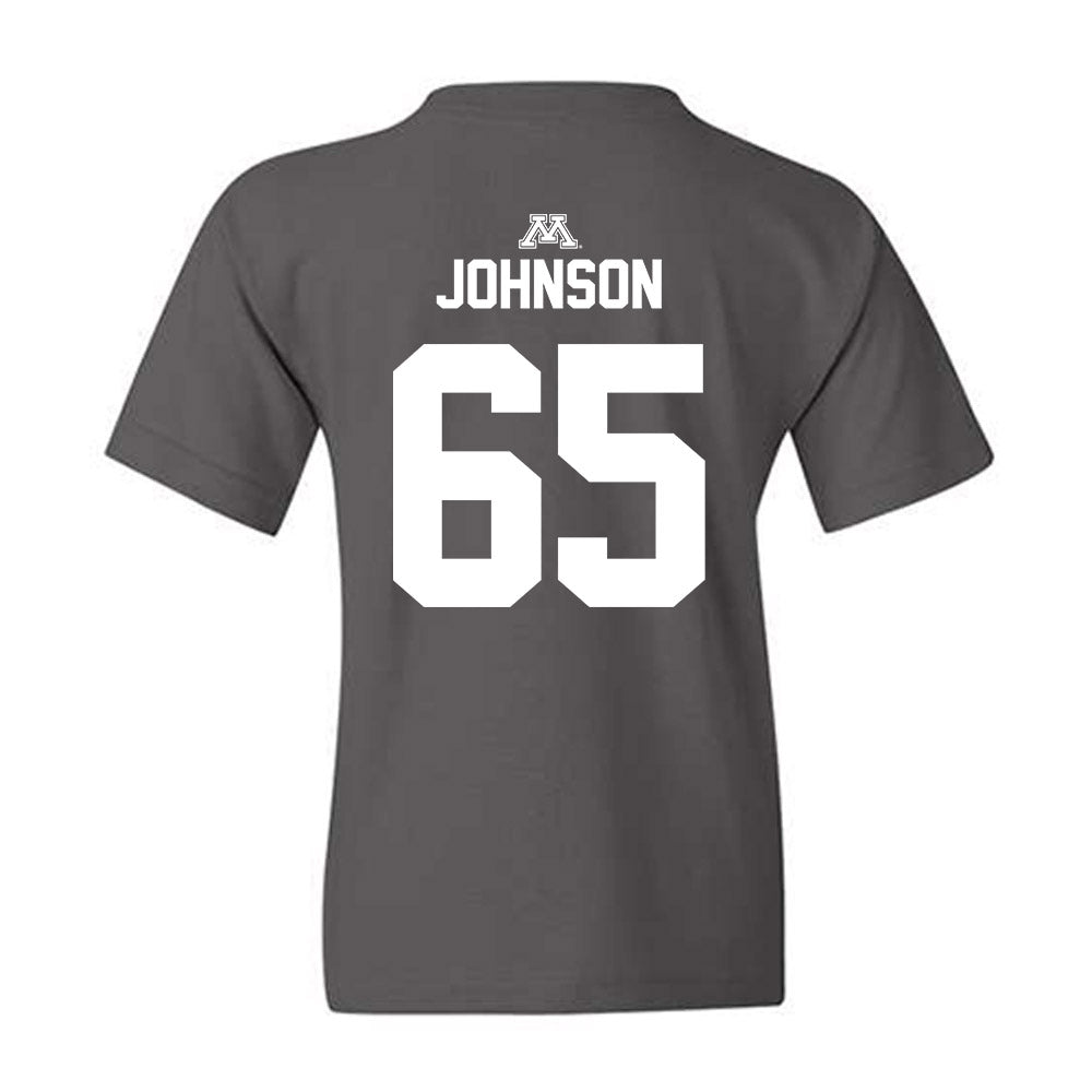 Minnesota - NCAA Football : Greg Johnson - Classic Shersey Youth T-Shirt-1