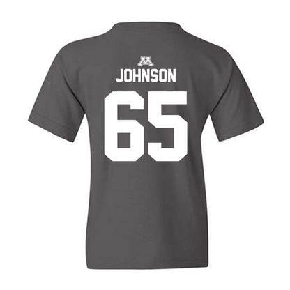 Minnesota - NCAA Football : Greg Johnson - Classic Shersey Youth T-Shirt-1