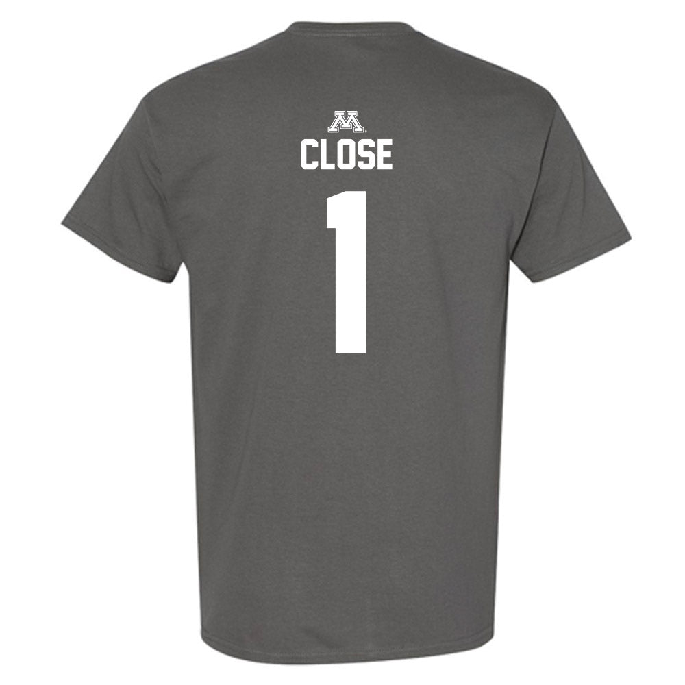 Minnesota - NCAA Men's Ice Hockey : Justen Close - Classic Shersey T-Shirt