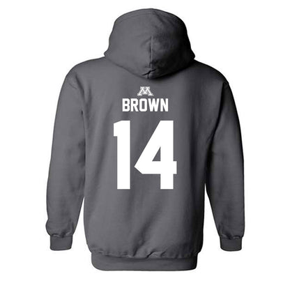 Minnesota - NCAA Football : Kerry Brown - Classic Shersey Hooded Sweatshirt