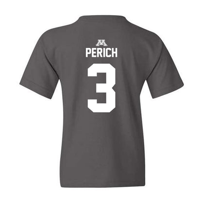 Minnesota - NCAA Football : Koi Perich - Classic Shersey Youth T-Shirt