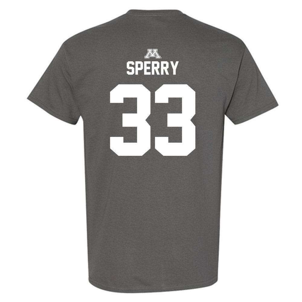 Minnesota - NCAA Baseball : Joe Sperry - Classic Shersey T-Shirt-1