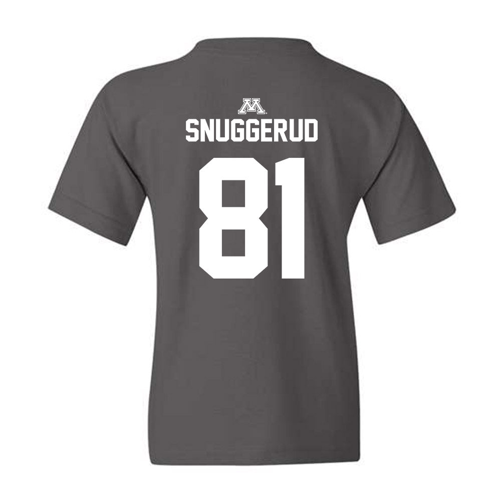 Minnesota - NCAA Men's Ice Hockey : Jimmy Snuggerud - Classic Shersey Youth T-Shirt