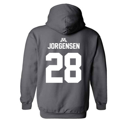 Minnesota - NCAA Football : Zach Jorgensen - Classic Shersey Hooded Sweatshirt