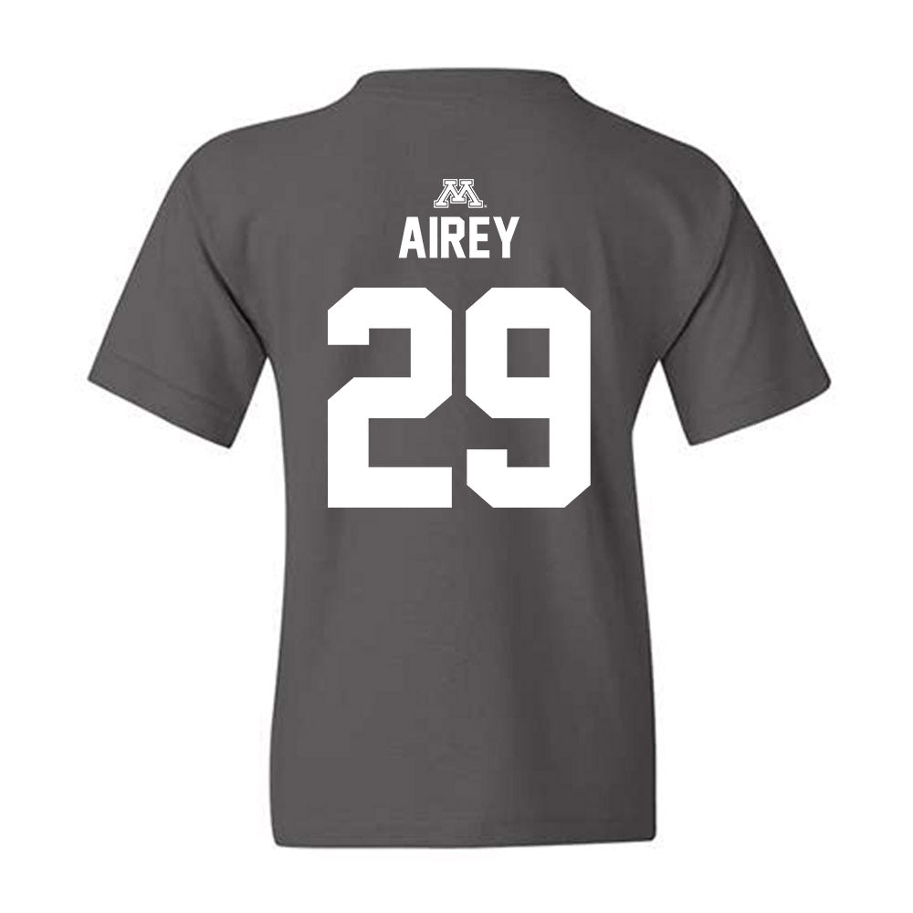 Minnesota - NCAA Men's Ice Hockey : Nathan Airey - Classic Shersey Youth T-Shirt-1