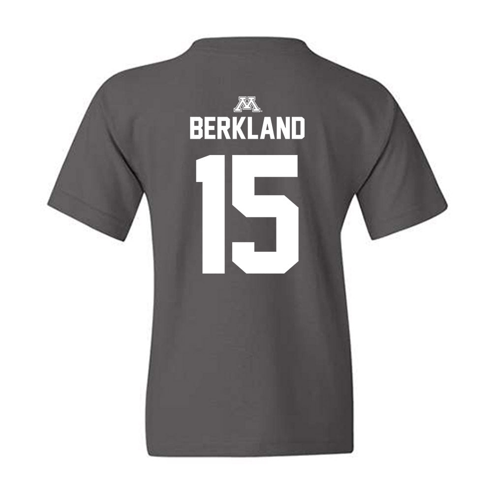 Minnesota - NCAA Baseball : Drew Berkland - Classic Shersey Youth T-Shirt-1