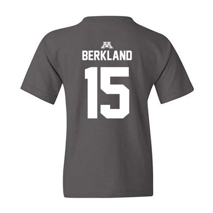 Minnesota - NCAA Baseball : Drew Berkland - Classic Shersey Youth T-Shirt-1
