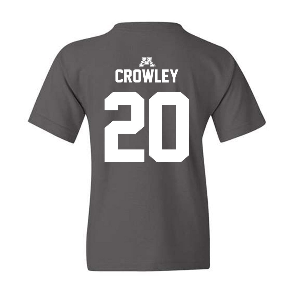 Minnesota - NCAA Men's Ice Hockey : Mike Crowley - Classic Shersey Youth T-Shirt