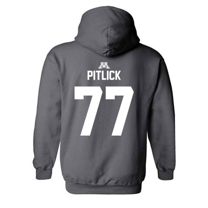 Minnesota - NCAA Men's Ice Hockey : Rhett Pitlick - Classic Shersey Hooded Sweatshirt