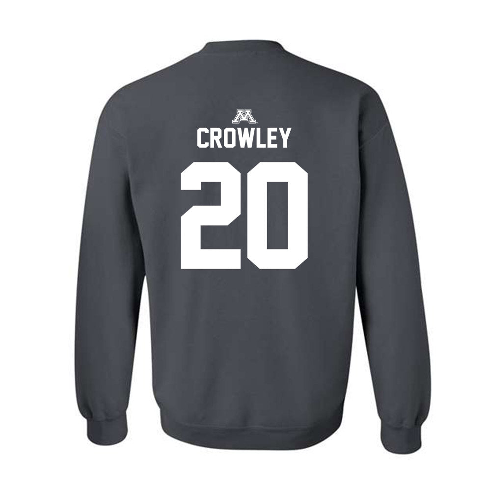 Minnesota - NCAA Men's Ice Hockey : Mike Crowley - Classic Shersey Crewneck Sweatshirt