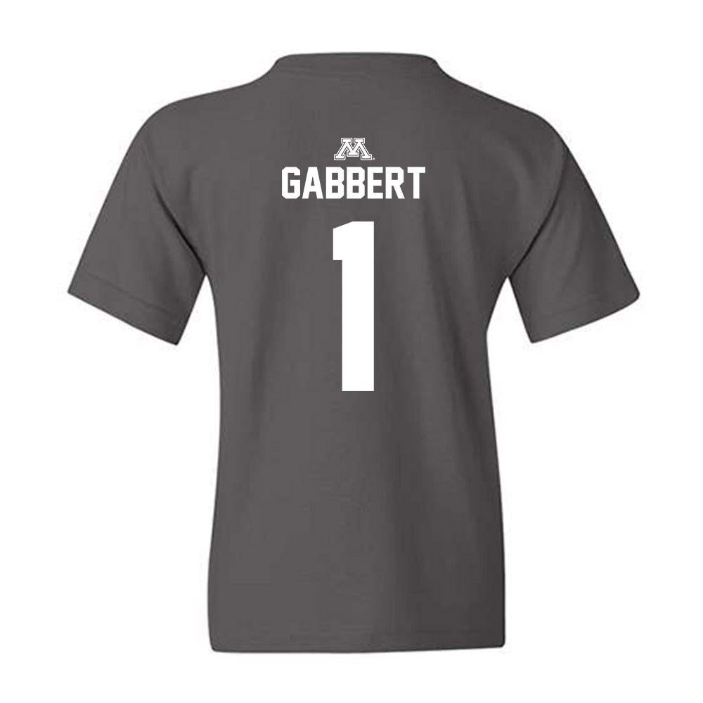 Minnesota - NCAA Women's Soccer : Jacqueline Gabbert - Classic Shersey Youth T-Shirt-1