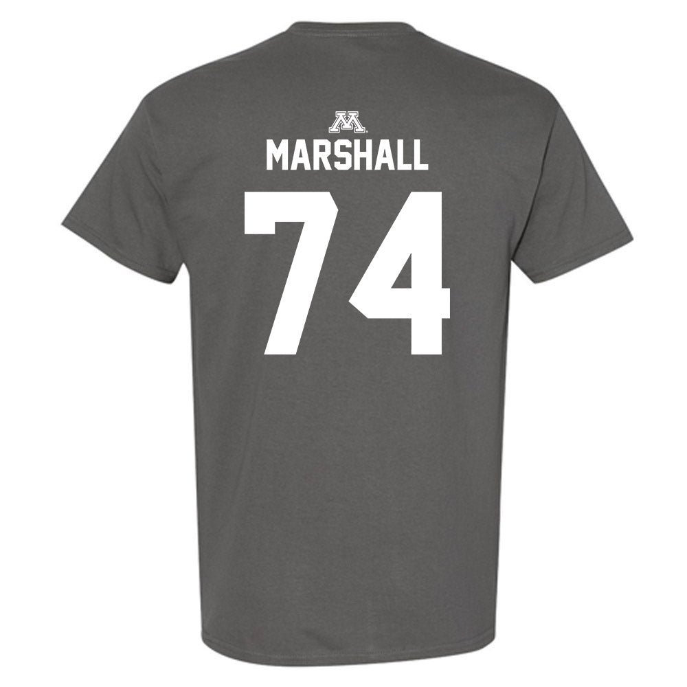 Minnesota - NCAA Football : Marcellus Marshall - Classic Shersey T-Shirt-1