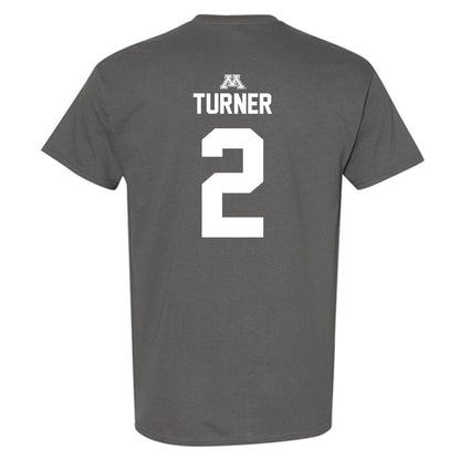 Minnesota - NCAA Football : A.J. Turner - Classic Shersey T-Shirt-1