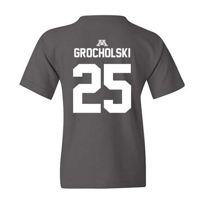 Minnesota - NCAA Women's Basketball : Grace Grocholski - Classic Shersey Youth T-Shirt-1