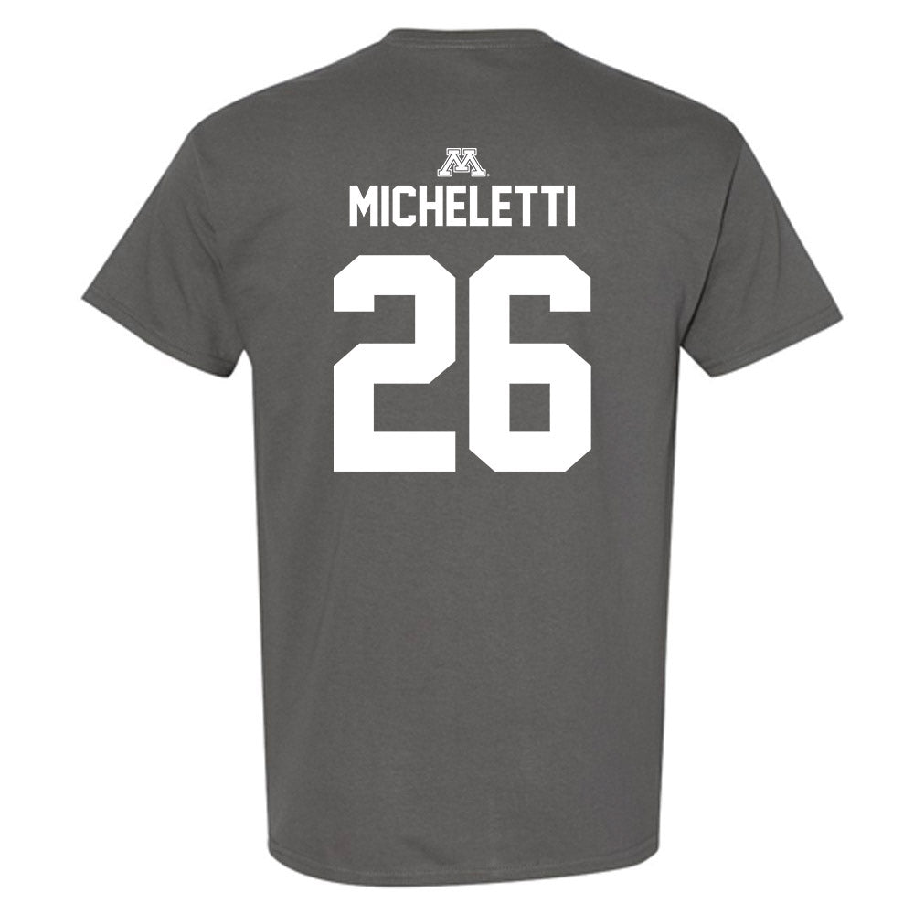 Minnesota - NCAA Men's Ice Hockey : Pat Micheletti - Classic Shersey T-Shirt