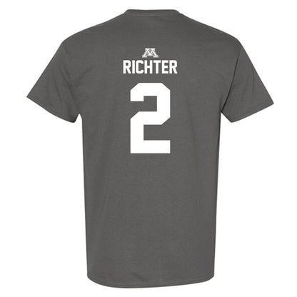 Minnesota - NCAA Baseball : Easton Richter - Classic Shersey T-Shirt-1