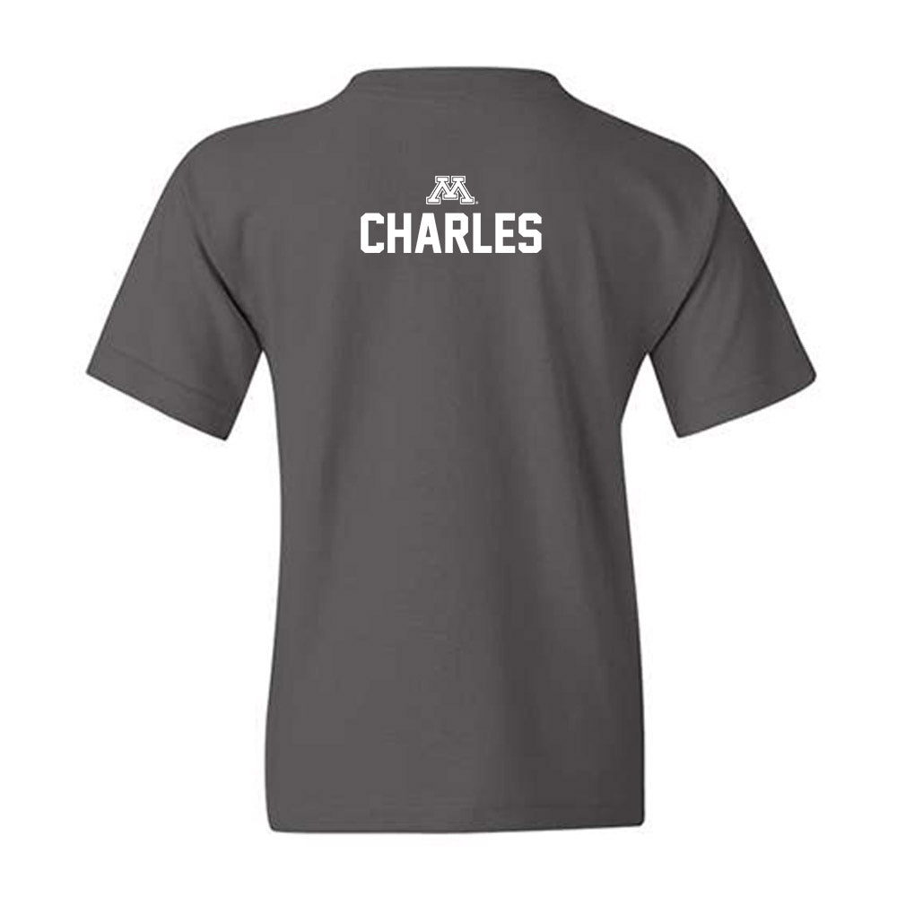 Minnesota - NCAA Men's Track & Field : Aaron Charles - Classic Shersey Youth T-Shirt-1